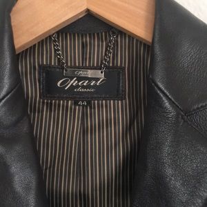 OPART | Brown Leather Jacket/Blazer